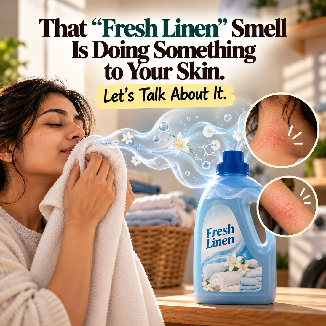 That "Fresh Linen" Smell Is Doing Something to Your Skin. Let's Talk About It.