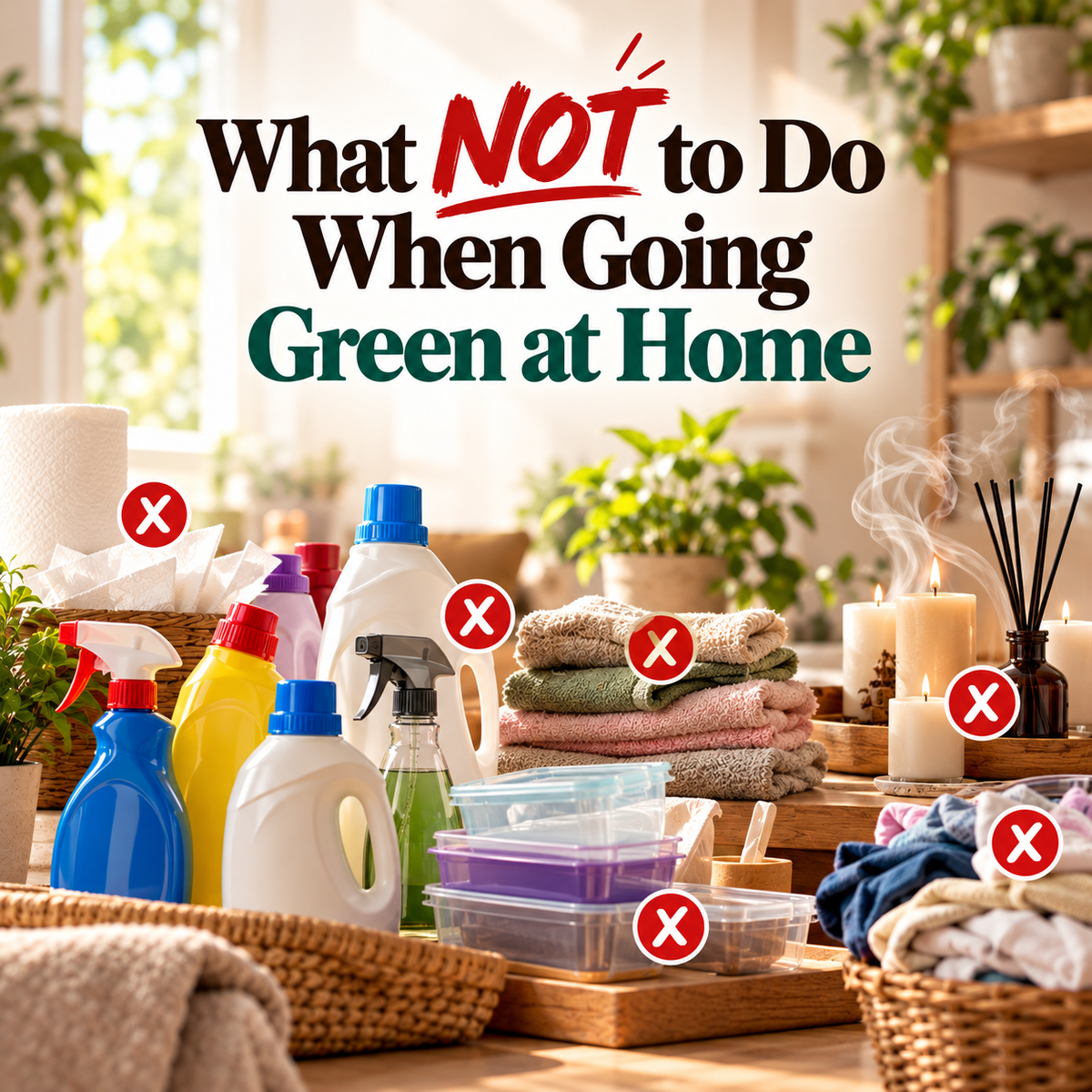 What NOT to Do When Going Green at Home