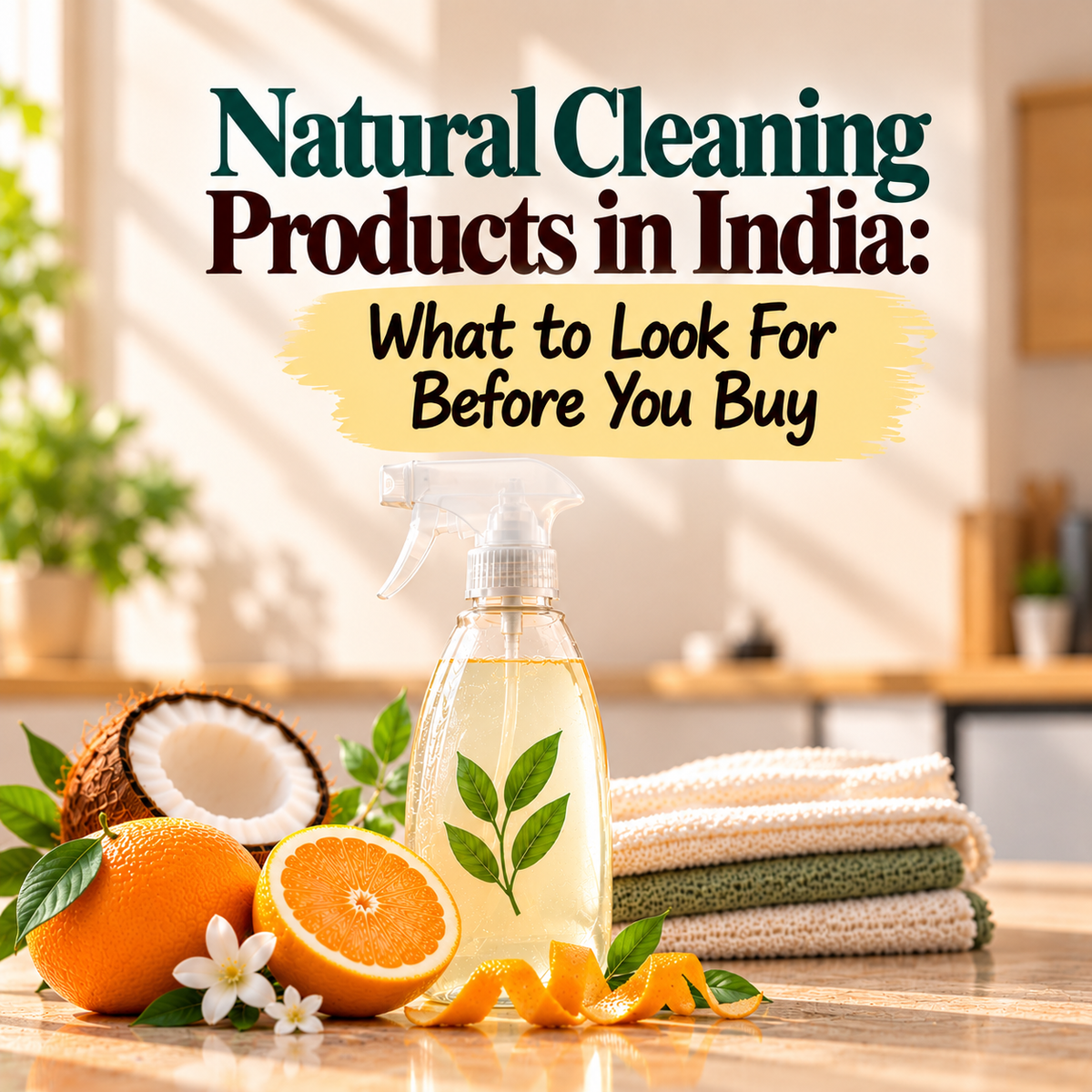 Natural Cleaning Products in India: What to Look For Before You Buy
