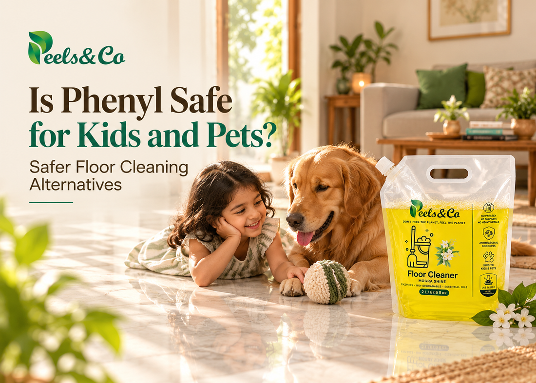 Is Phenyl Safe for Kids and Pets? Safer Floor Cleaning Alternatives