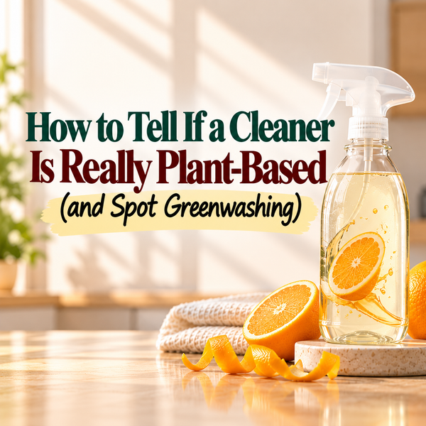 How to Tell If a Cleaner Is Really Plant-Based (and Spot Greenwashing)