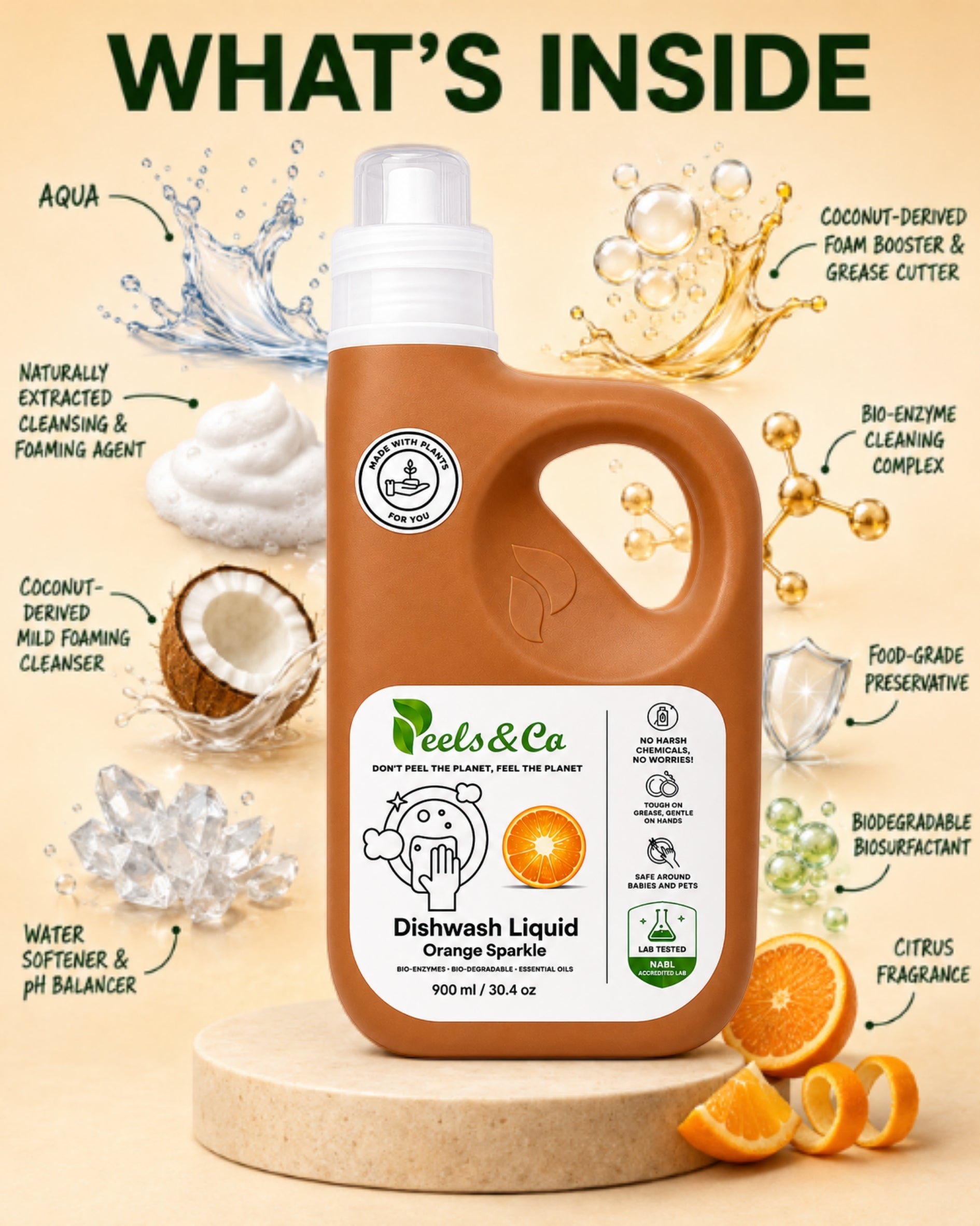 Plant Based Dishwashing Liquid