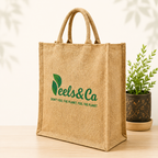 Everyday Jute Bag -( Functional · Natural · Reusable )