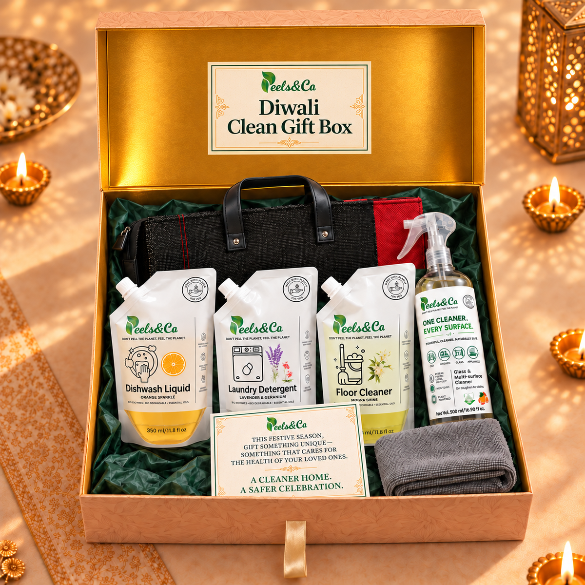 Diwali Clean Gift Box - A Cleaner Home. A Safer Celebration.