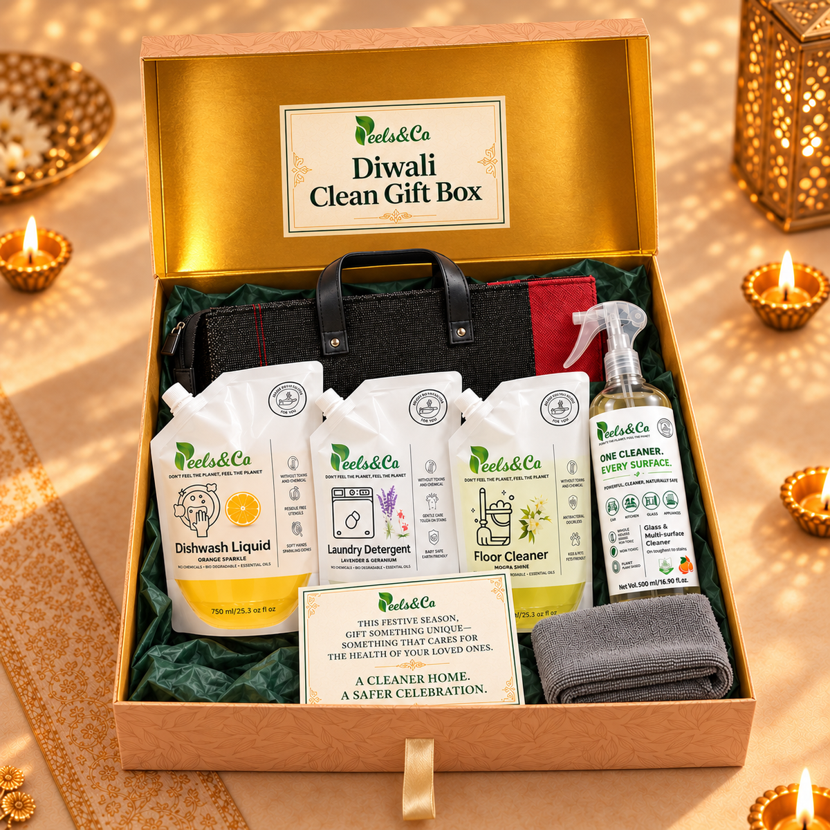 Diwali Clean Gift Box - A Cleaner Home. A Safer Celebration.