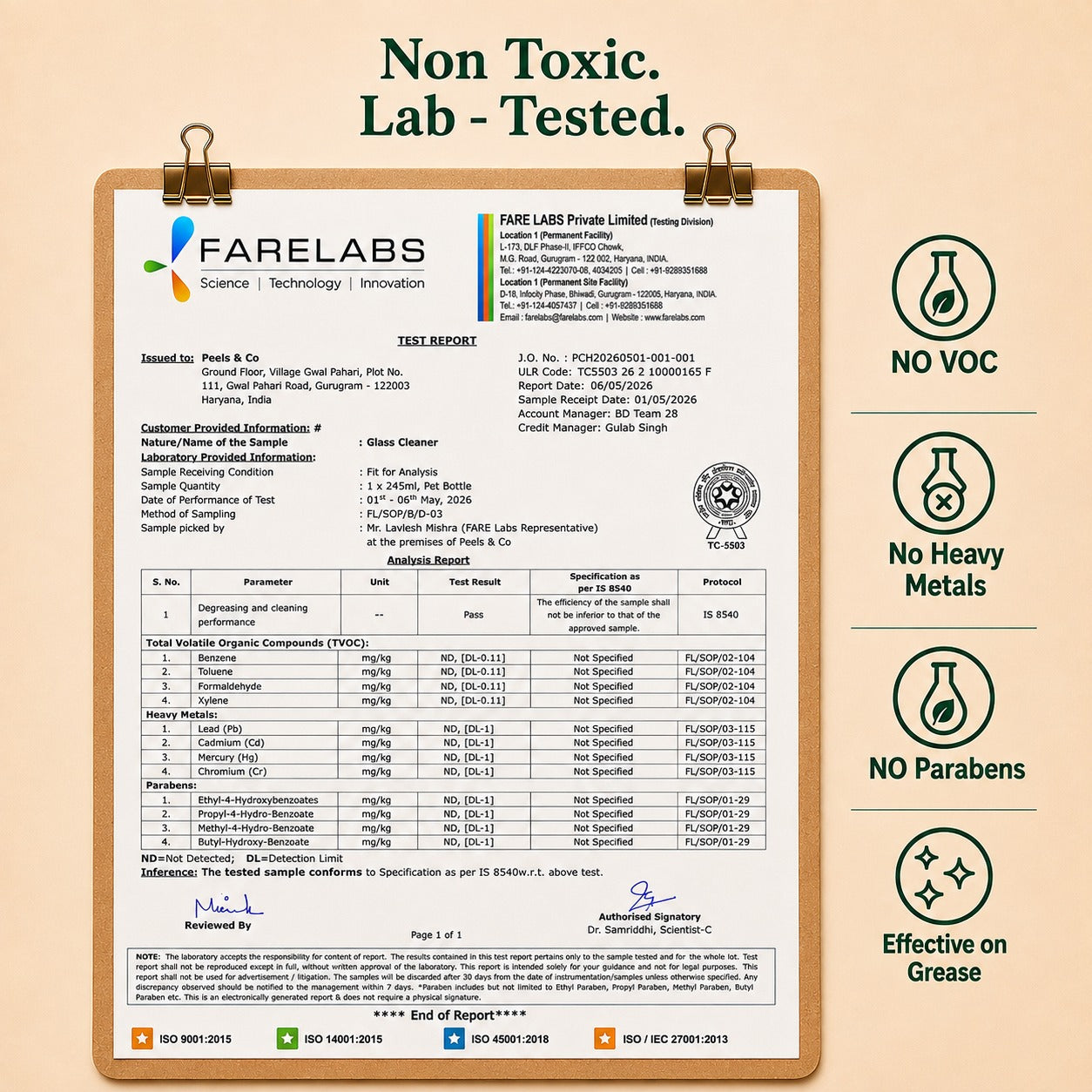 Glass & Multi - Surface Cleaner