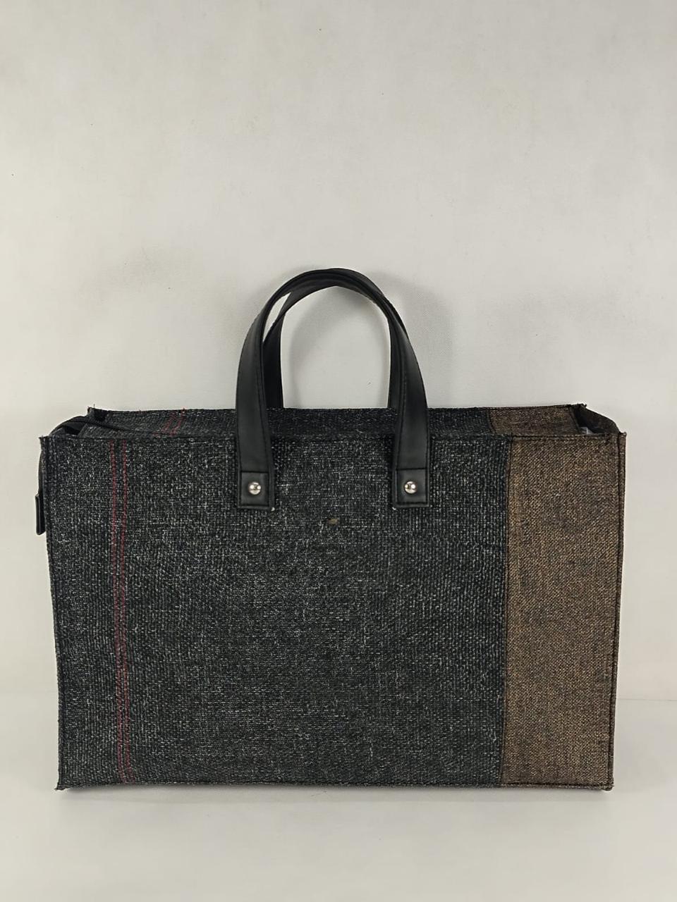 Signature Jute Tote - Lifestyle · premium · office to market