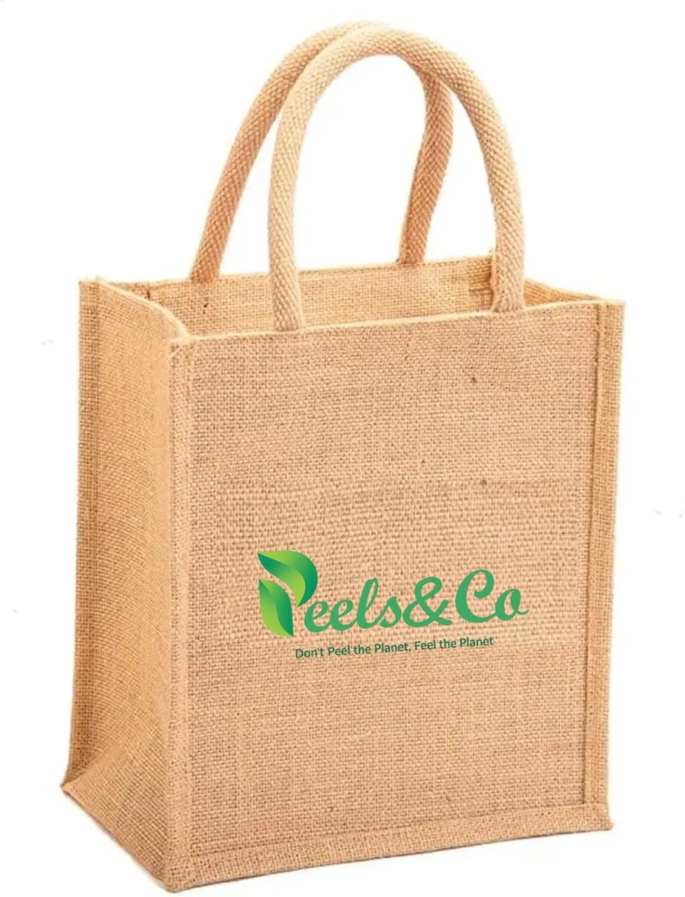 Everyday Jute Bag -( Functional · Natural · Reusable )