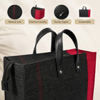 Signature Jute Tote - Lifestyle · premium · office to market